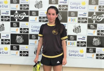 Estudante itapevense faz teste no Santos FC Estudante itapevense faz teste no Santos FC