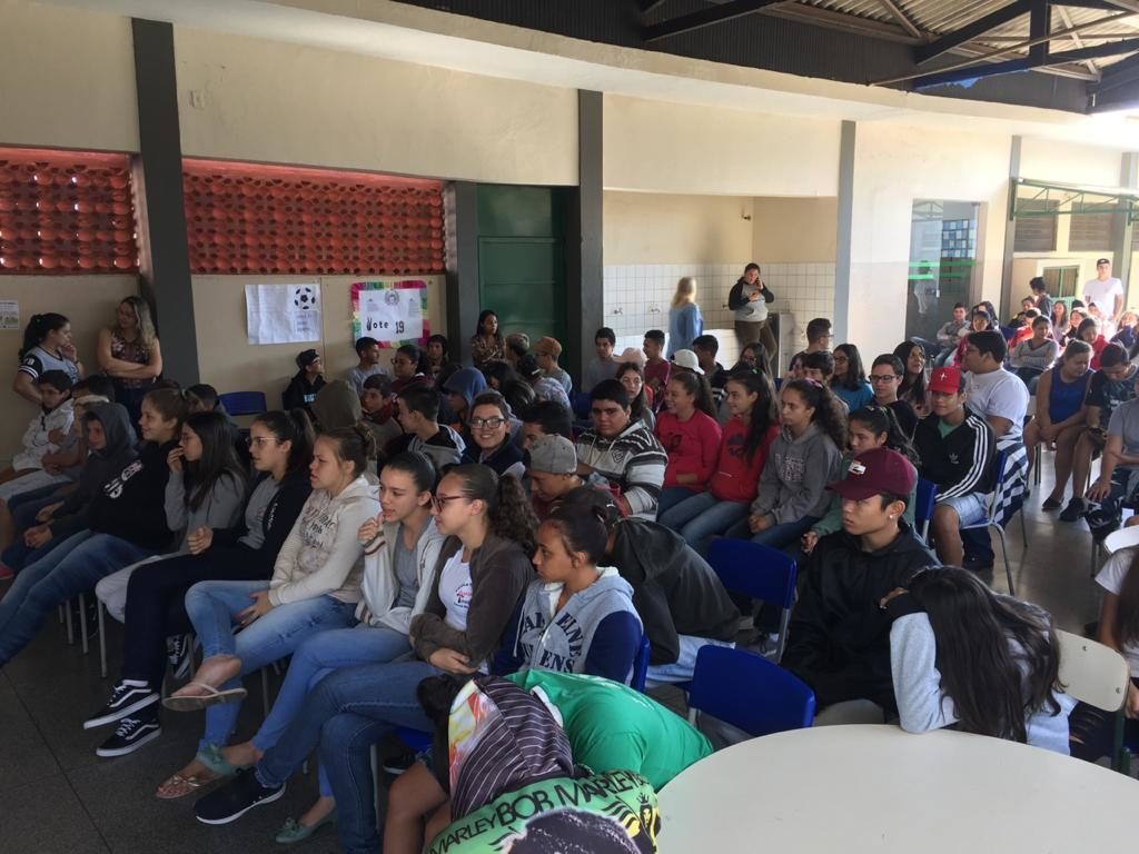 fait coronel macedo (8) Alunos do curso de Engenharia Florestal da FAIT realizam palestras em Coronel Macedo