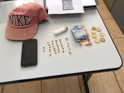 Guarda Municipal detém homem por tráfico na Vila Mariana Guarda Municipal detém homem por tráfico na Vila Mariana