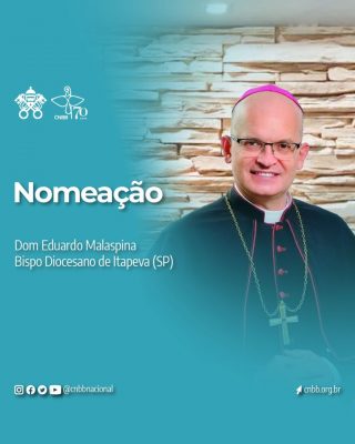 DIOCESE DE ITAPEVA SE PREPARA PARA RECEBER SEU NOVO BISPO